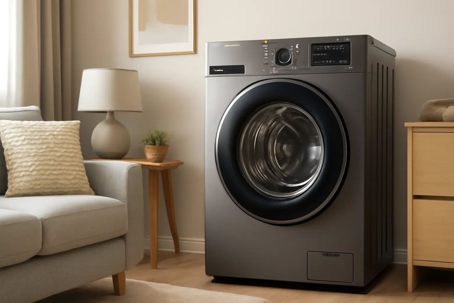 Lavadora e Secadora Philco 10kg Inverter PLS11T Titanium 220V: Eficiência e Tecnologia ao Seu Alcance