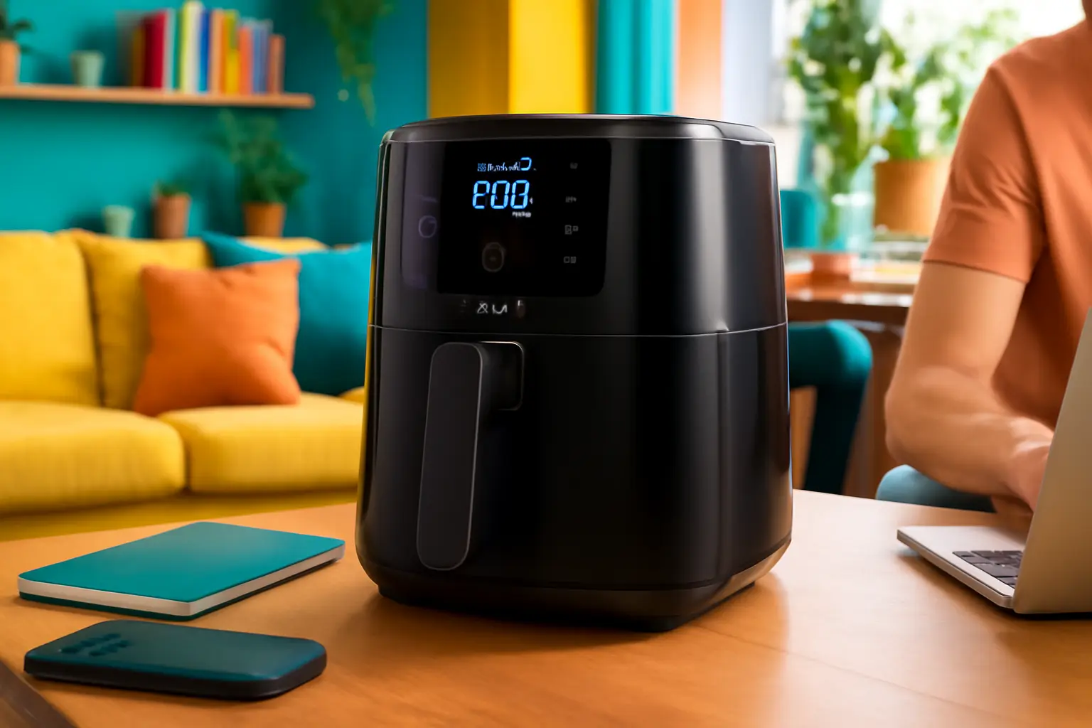 Fritadeira Sem Óleo Arno Air Fryer Mega Digital AFD7: Grande Capacidade e Versatilidade