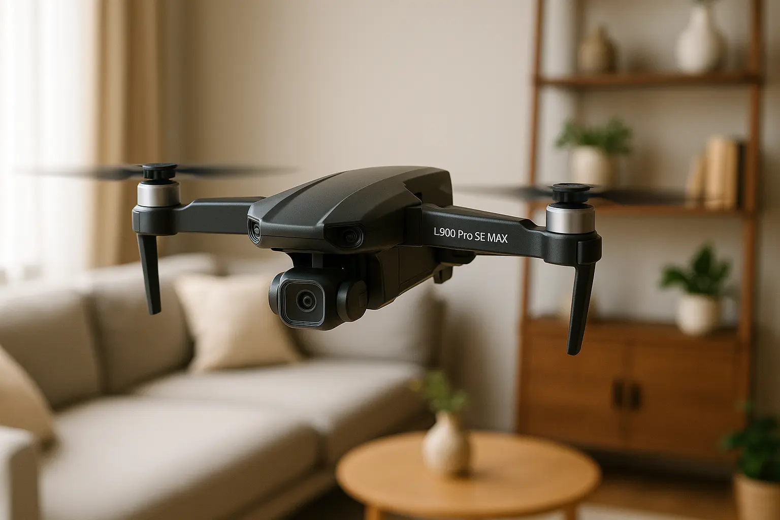 L900 PRO SE MAX: Imagens Claras e Voo Inteligente com GPS
