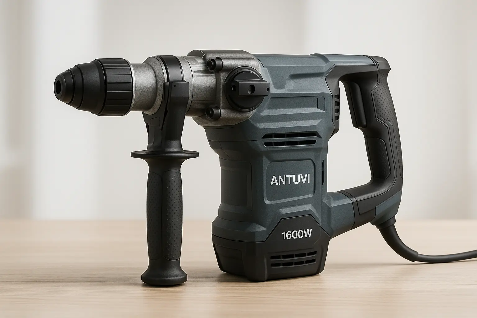 Martelo Perfurador Antuvi 1600W com Controle de Vibração
