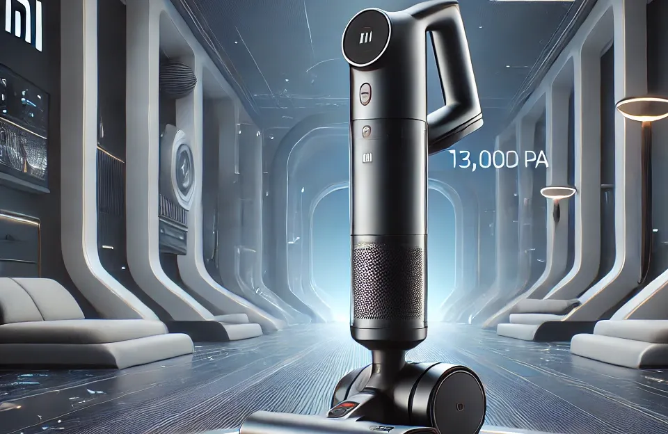 Xiaomi Aspirador de Pó Portátil de 13.000 Pa: Potente Motor Sem Escovas e Design Leve