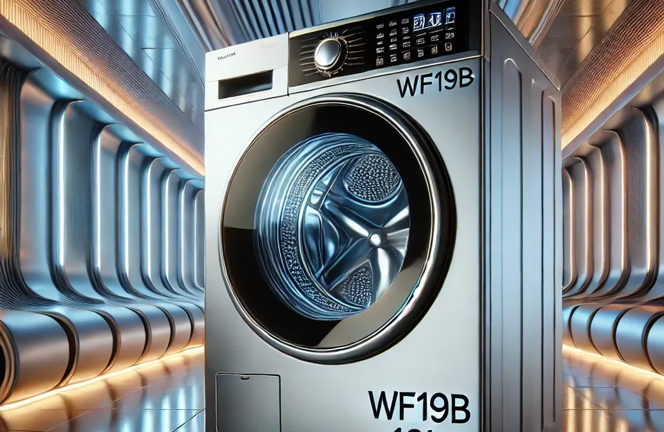 Lavadora Bespoke WF19B com toque digital e 19kg