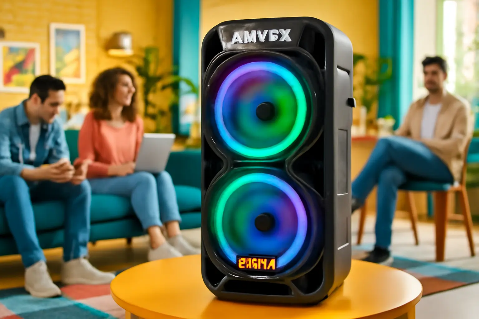 Principais Cinco caixa de som Amvox 850w