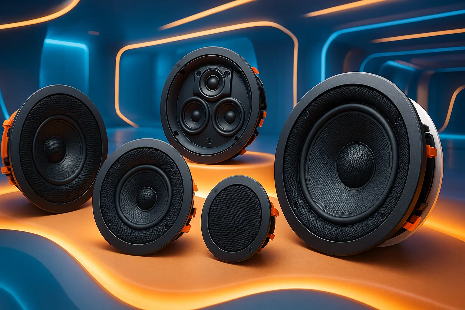 Cinco Principais Modelos de caixa de som embutir gesso JBL arandela