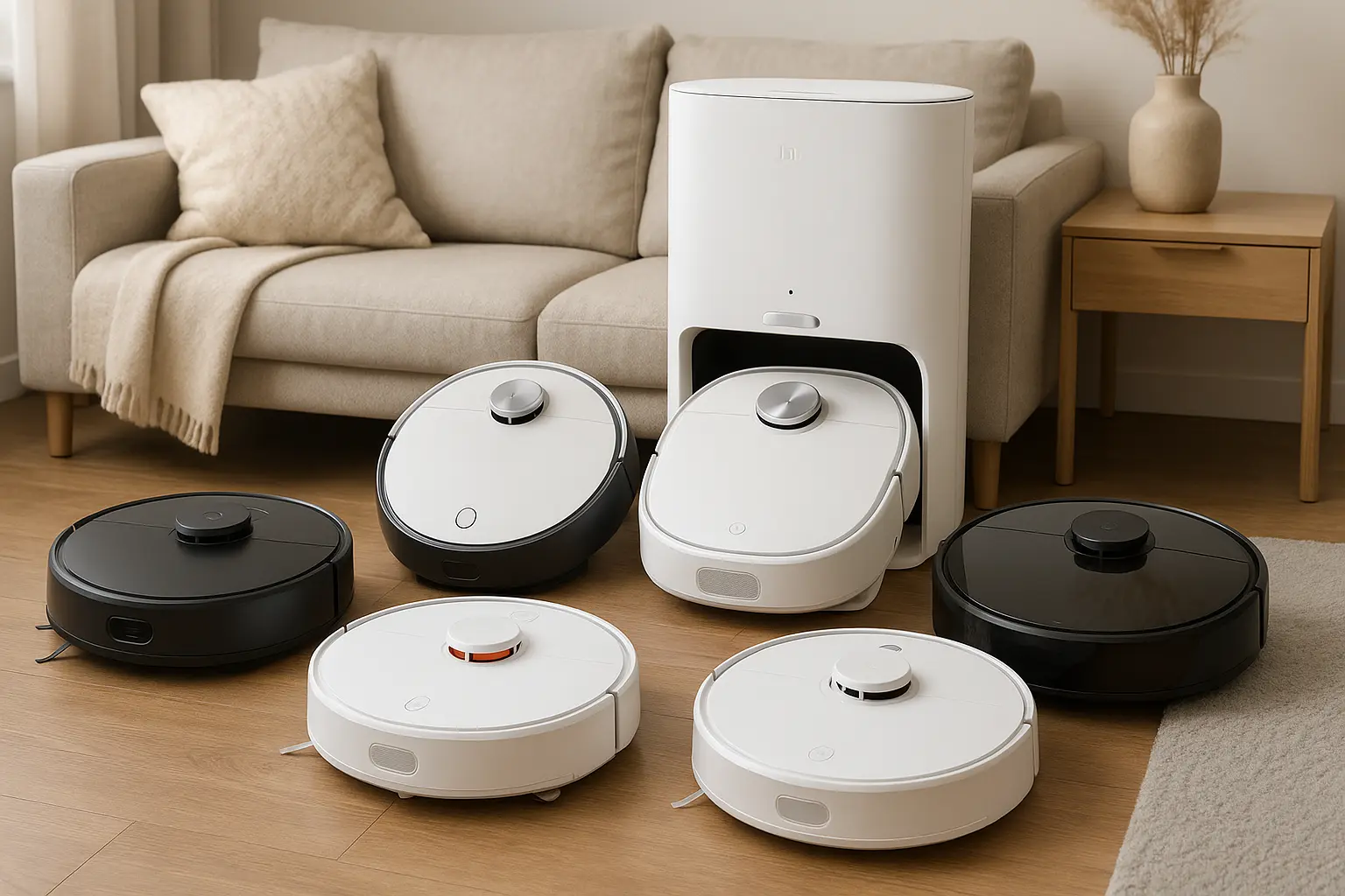 Cinco Principais Modelos de robô Xiaomi