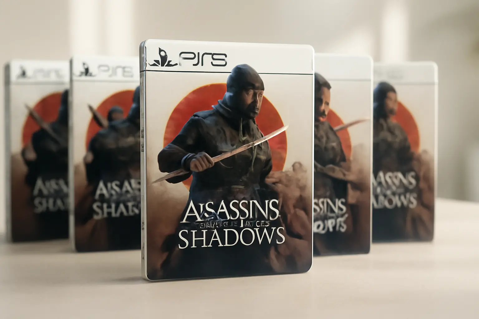 5 Melhores Modelos de Assassins Creed Shadows PS5 steel
