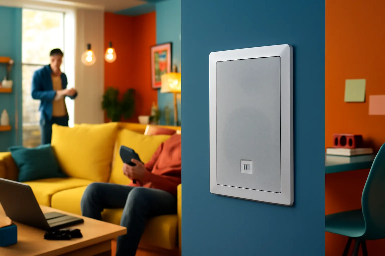 Top Cinco caixa de embutir arandela som JBL