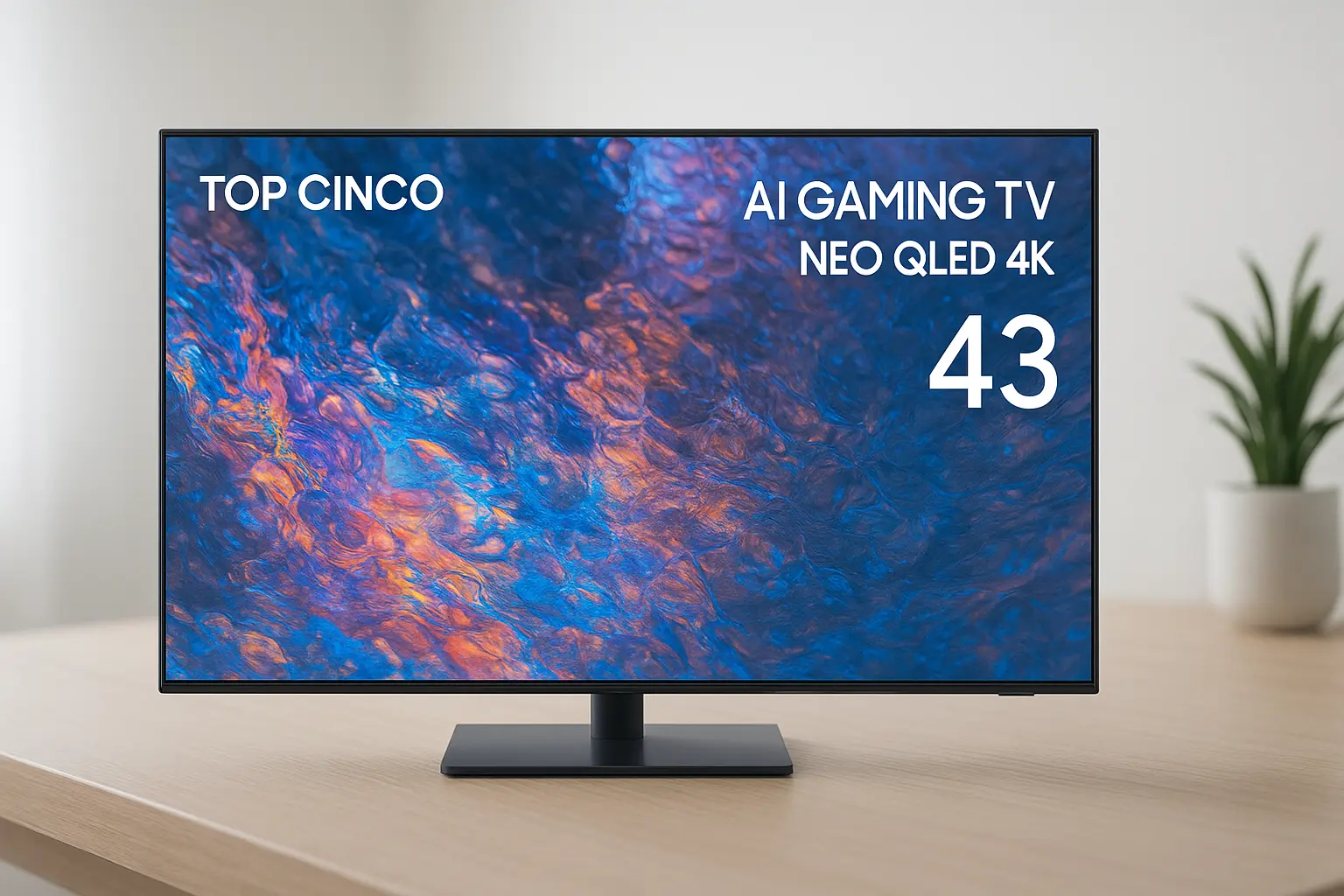 Top Cinco AI Gaming TV 43 Neo QLED 4K