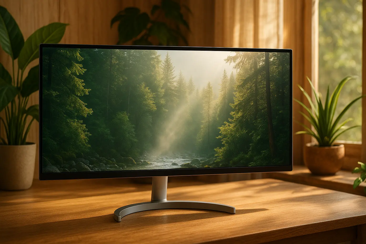 Principais Cinco monitor ultrawide LG 29wk600