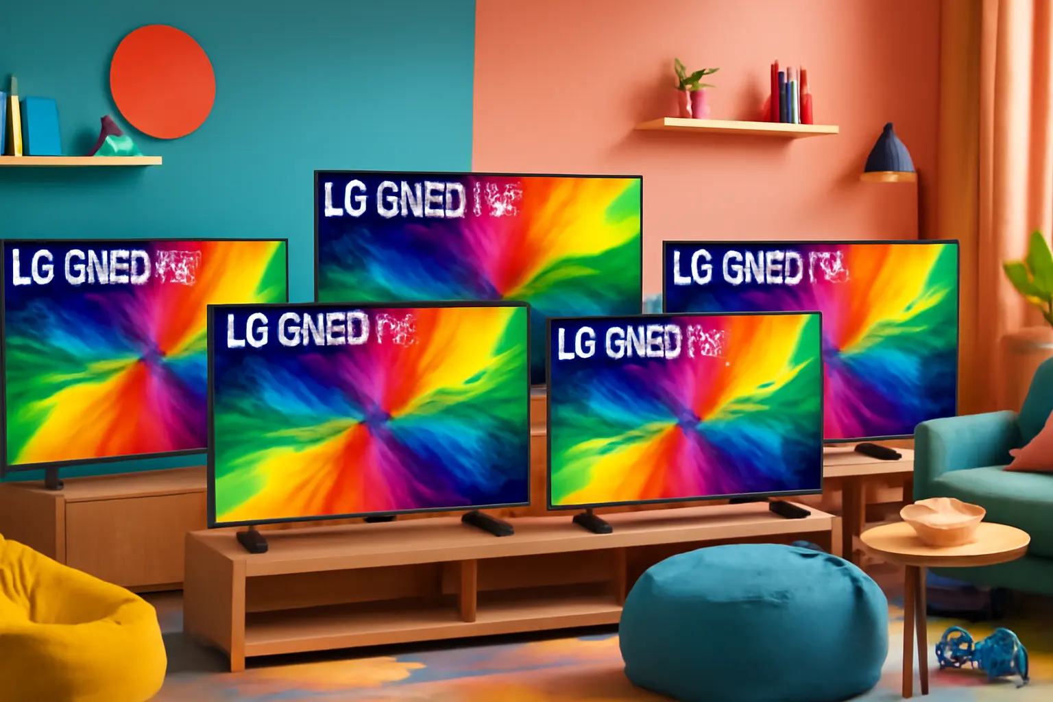 Cinco Principais Modelos de smart TV LG QNED AI 4k QNED80 55 polegadas