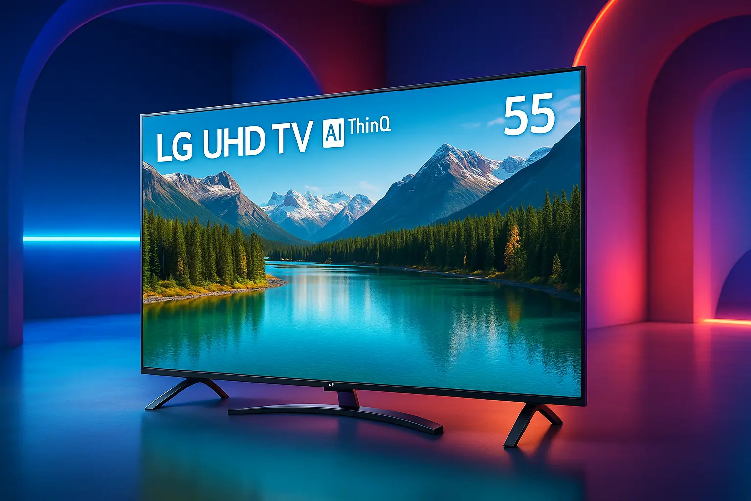 Cinco Principais Modelos de LG uhd TV AI 55