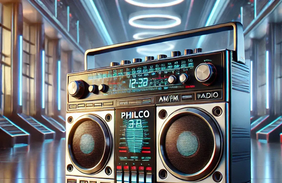 Philco Boombox Portátil: Leitor de CD, Rádio AM/FM e Som Estéreo