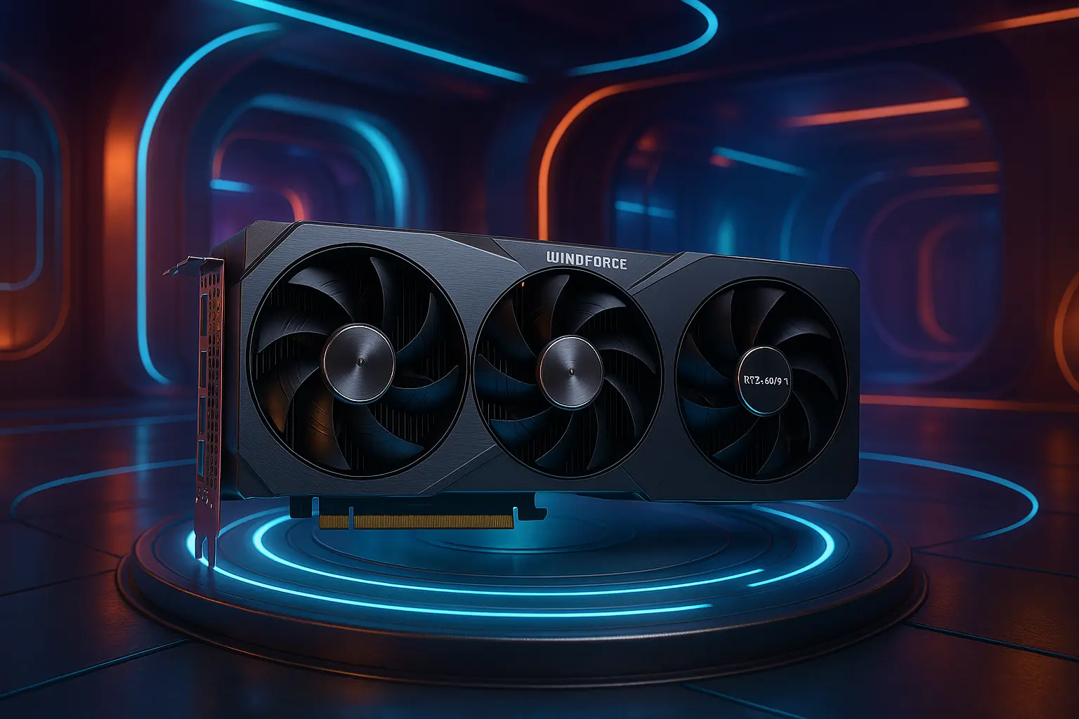 Placa de Vídeo NVIDIA RTX 4070 TI Super Windforce OC: Poder e Desempenho em Alta Escala