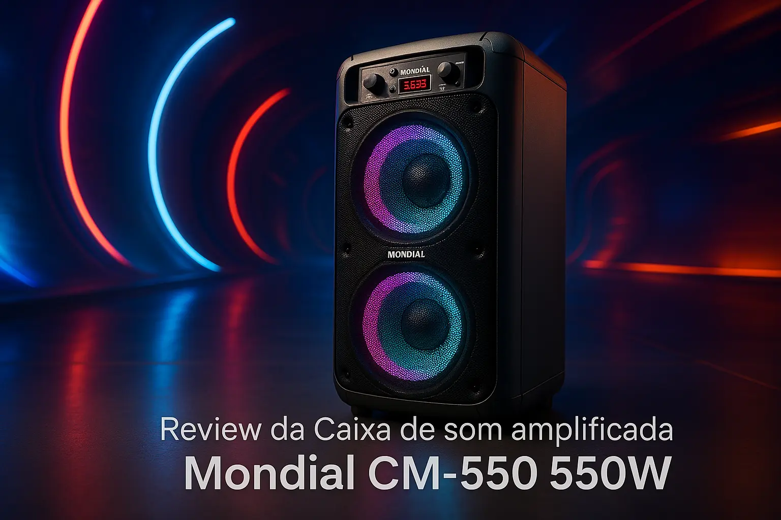 Top 5 Opções de Caixa de som amplificada Mondial cm-550 550w