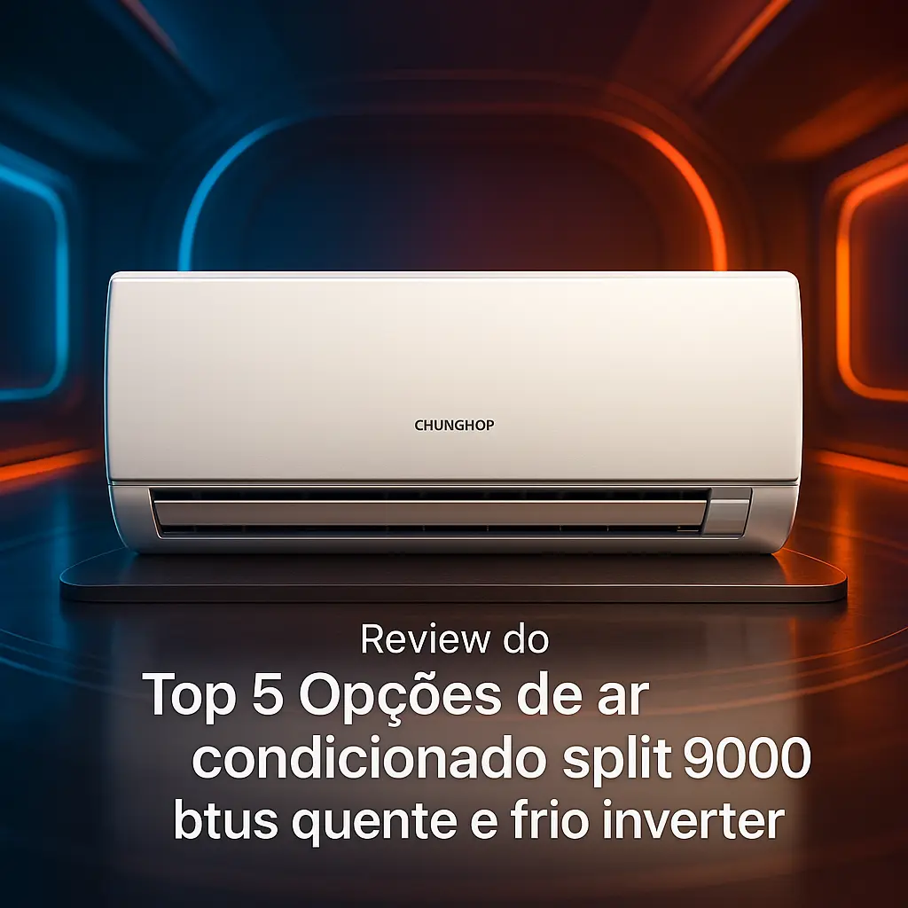 Top 5 Opções de ar condicionado split 9000 btus quente e frio inverter