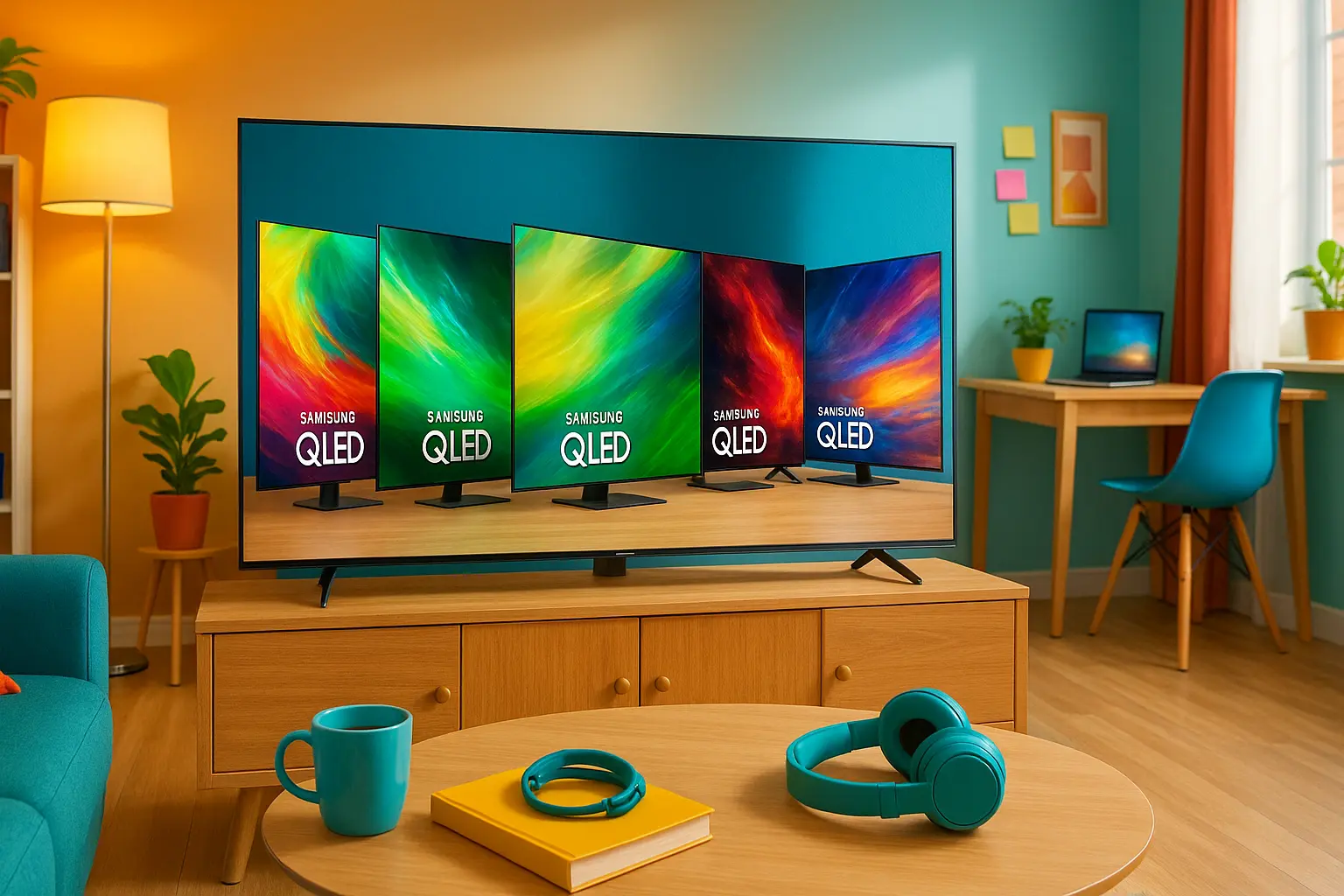 Cinco Principais Modelos de Samsung 55 4k QLED TV