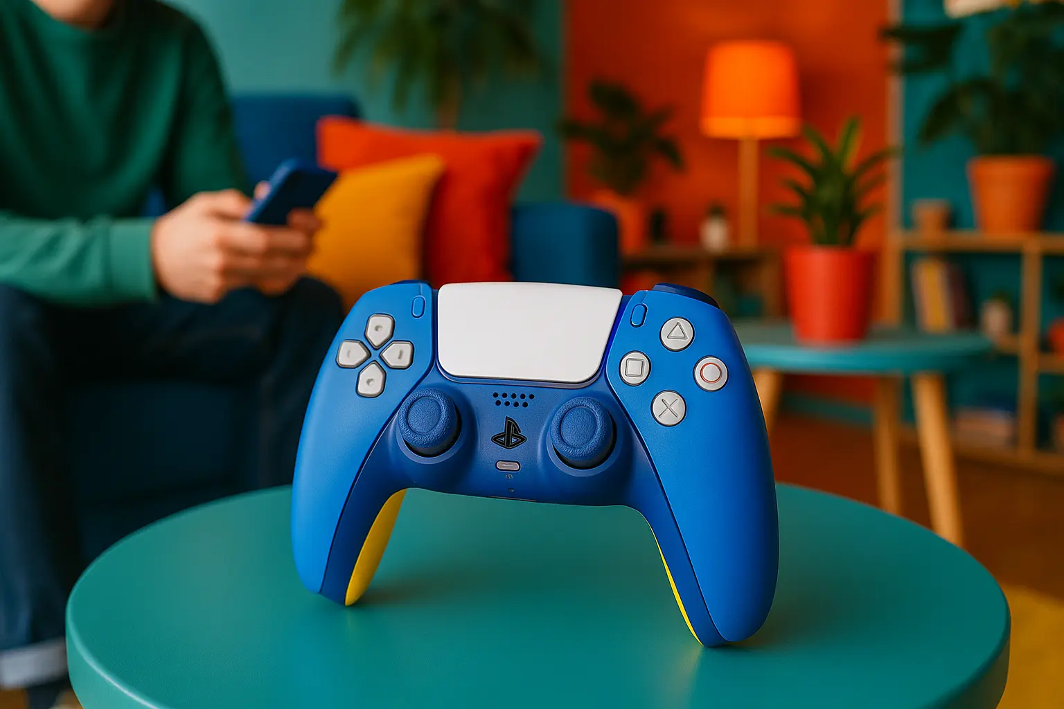 Principais Cinco controle PS5 edição 30 anos