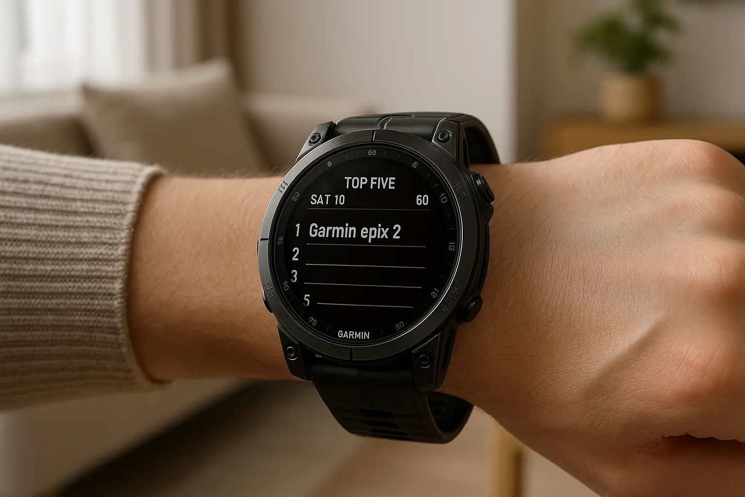 Principais Cinco Garmin epix 2