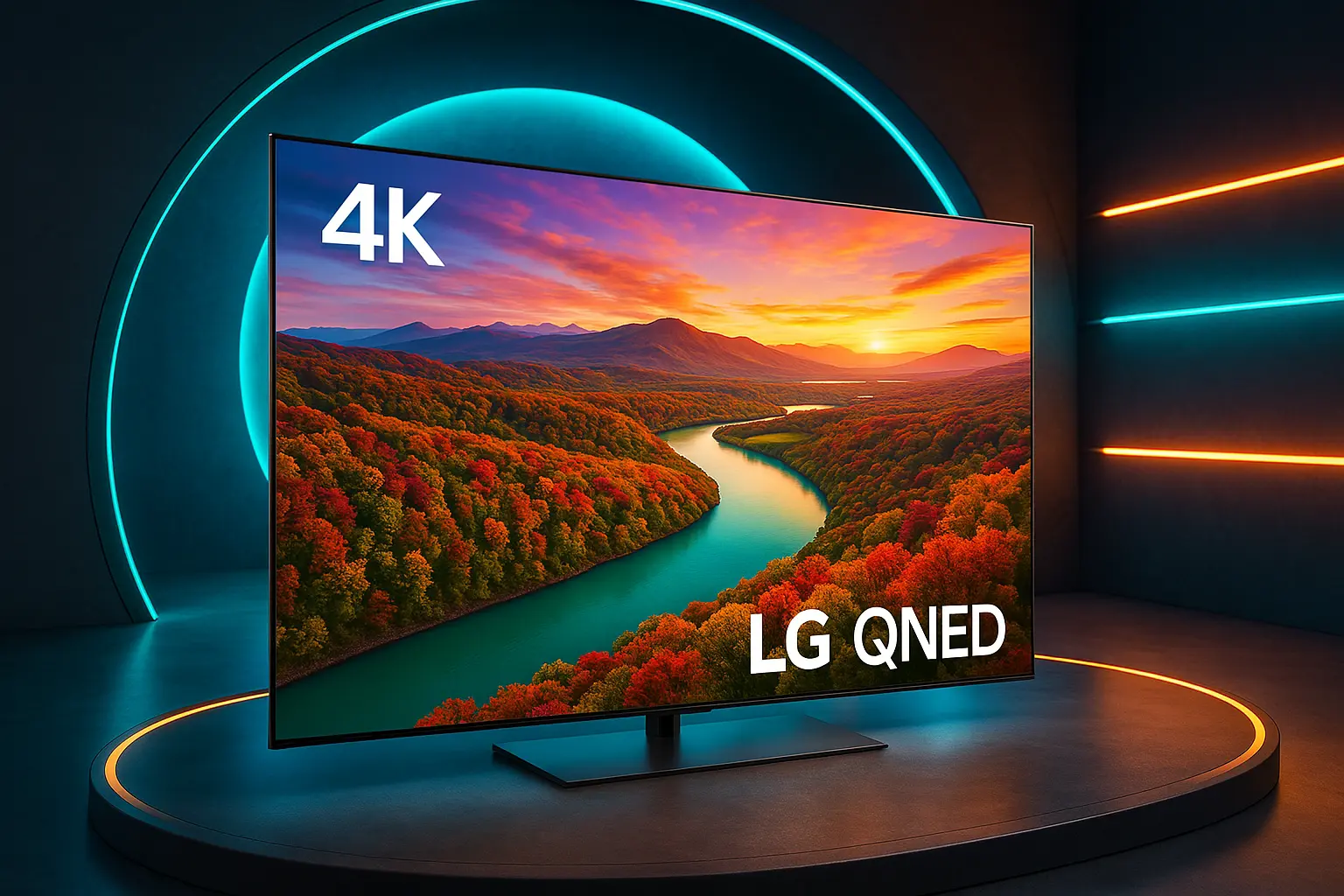 Smart TV 4K LG QNED 75QNED85T: Imagem Incrível com AI e Design Premium