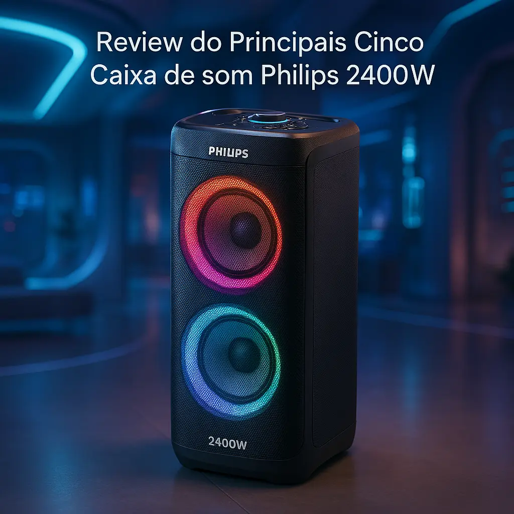 Principais Cinco Caixa de som Philips 2400w