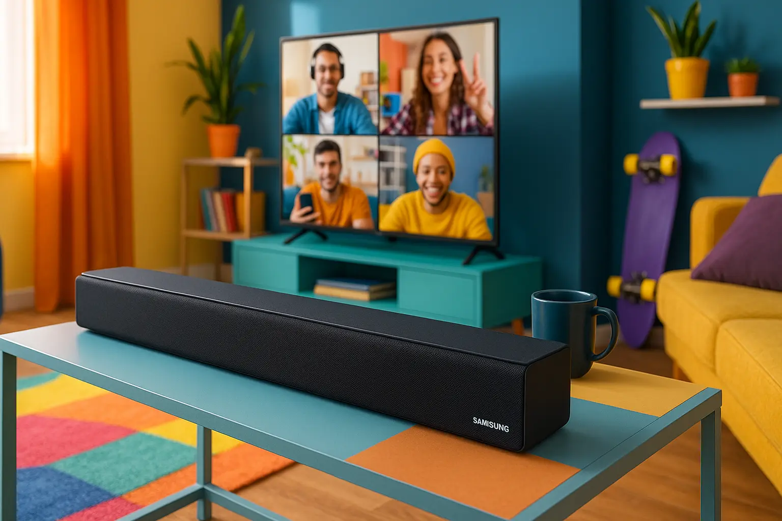 Top Cinco soundbar Samsung hw b555