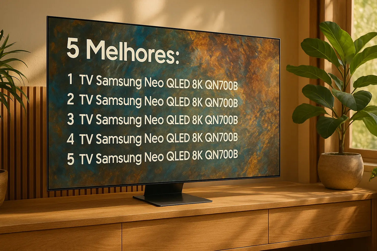 Lista de 5 Melhores: TV Samsung neo qled 8k qn700b