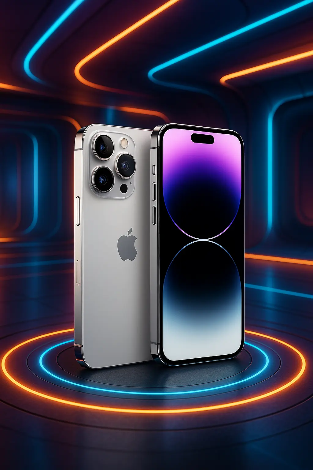 iPhone 14 Pro Max (512 GB) Prateado: Poder, Estilo e Câmeras de Outro Nível