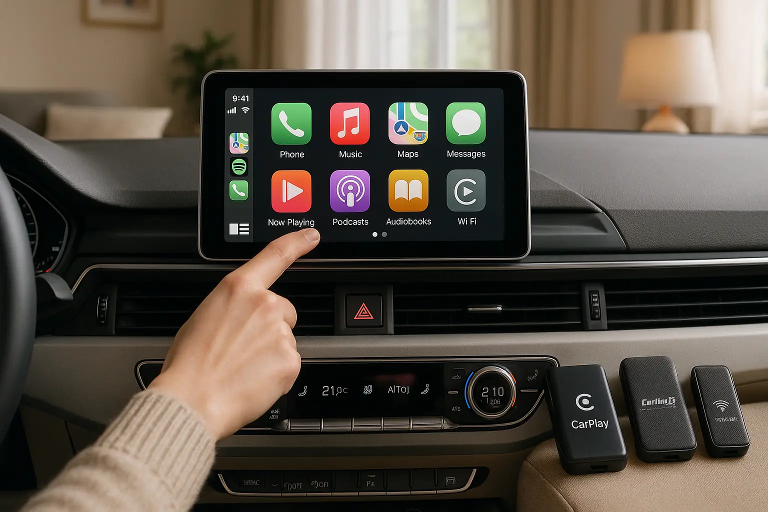 Os 5 Principais Modelos de carplay sem fio