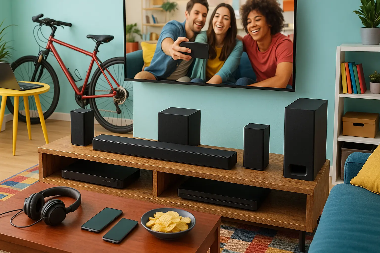 Cinco Principais Modelos de soundbar Samsung hwq600c