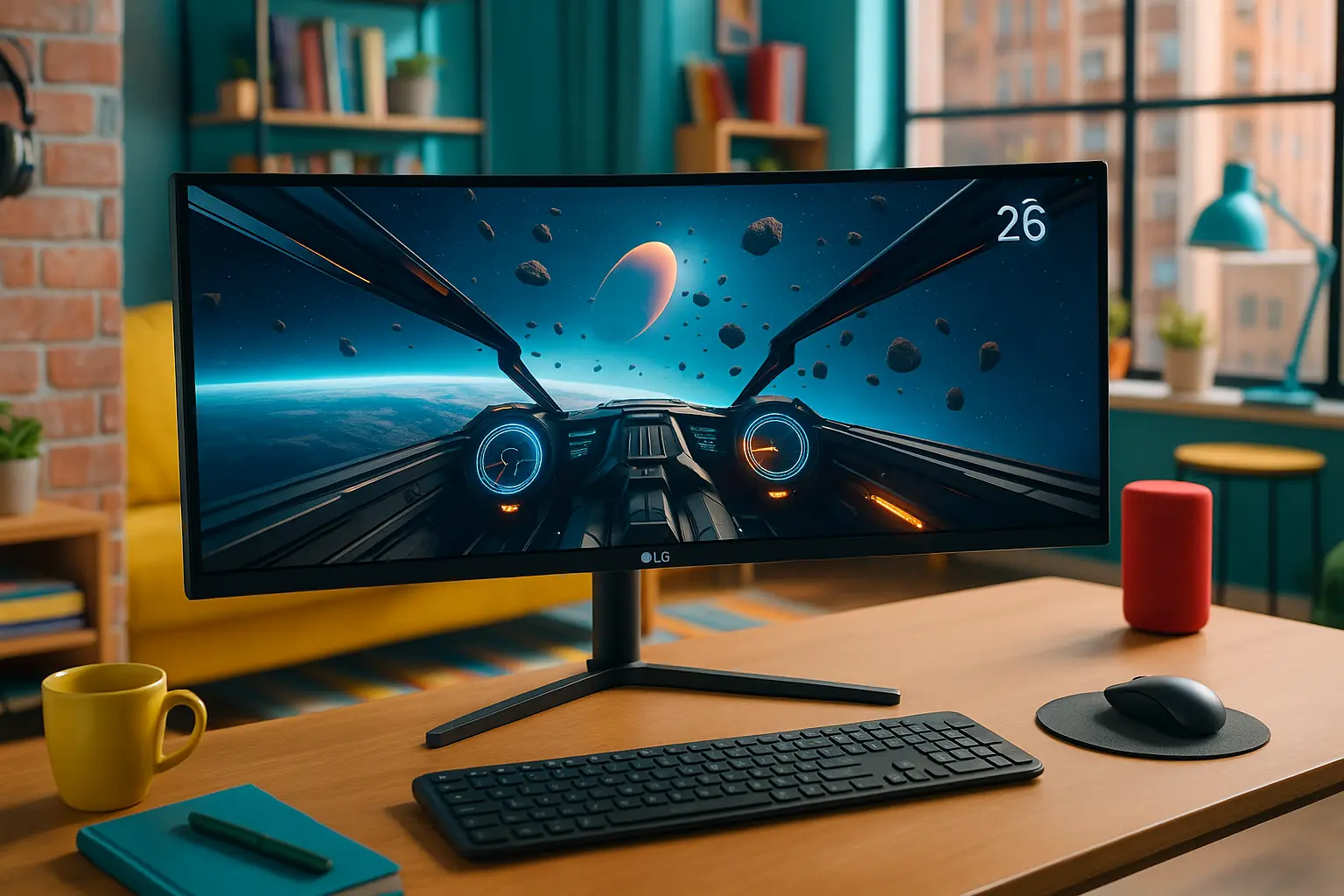 Principais 5 monitor ultrawide 26 LG