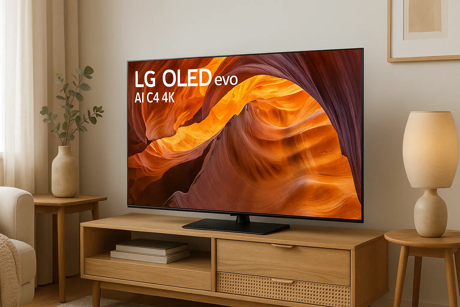Cinco Principais Modelos de Smart TV LG OLED EVO AI C4 4K 42
