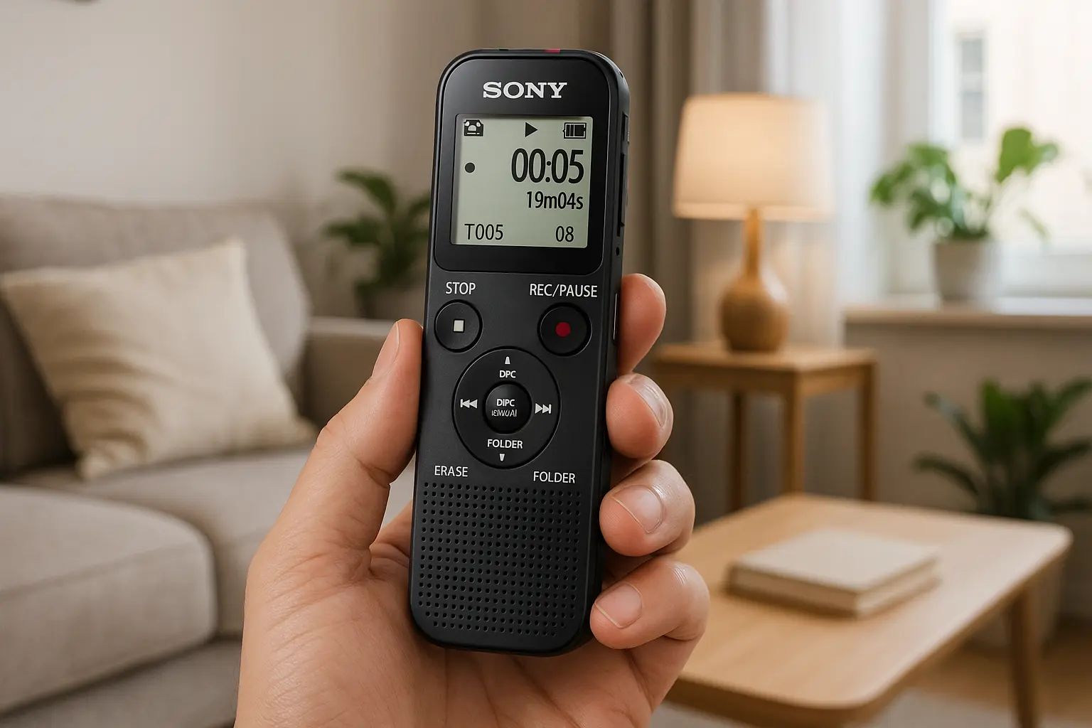 Principais 5 gravador de voz Sony 2gb