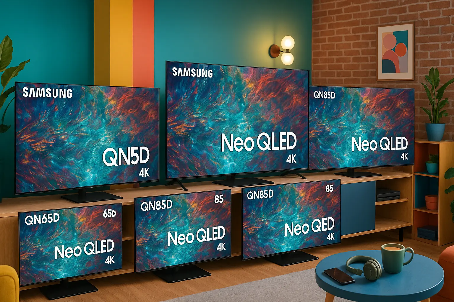 Os 5 Principais Modelos de Samsung qn85d