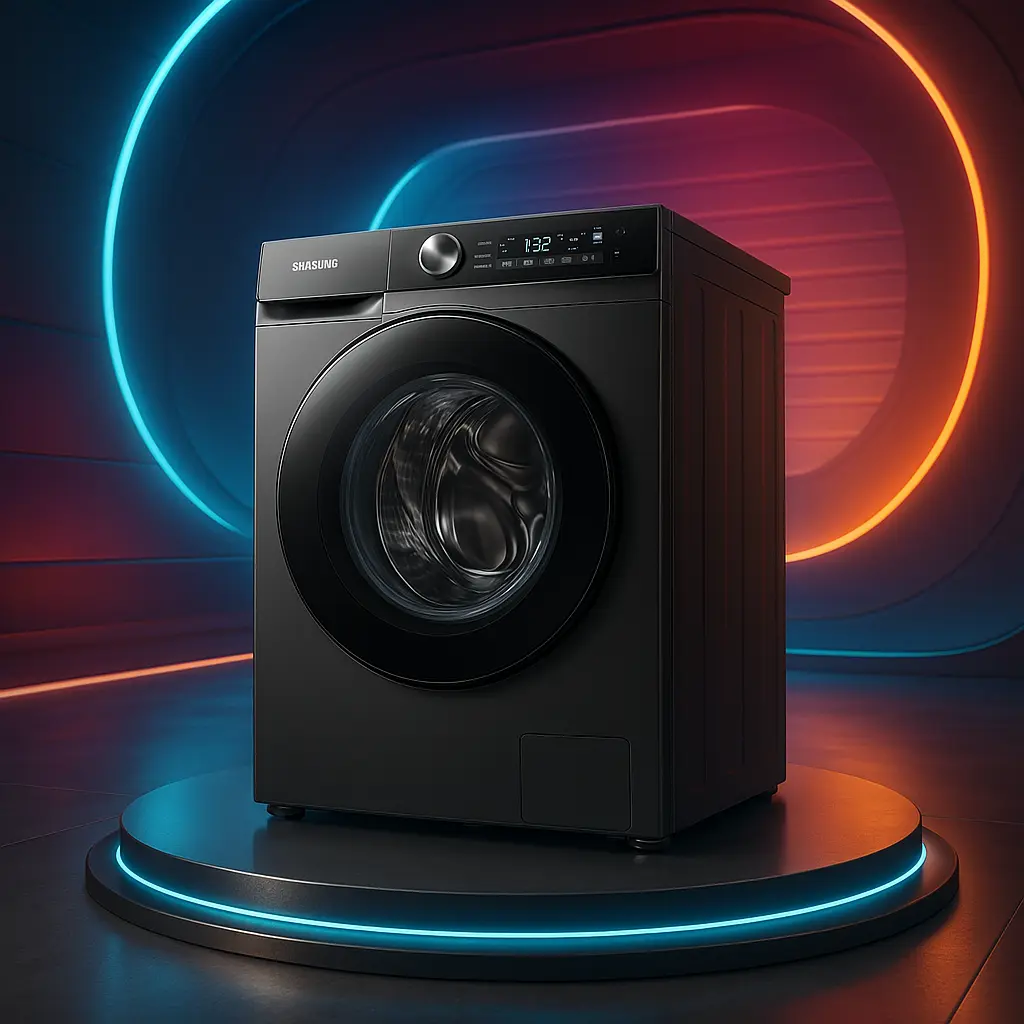 Samsung Lava e Seca Bespoke WD14B 14kg Black: Design, Potência e Inovação