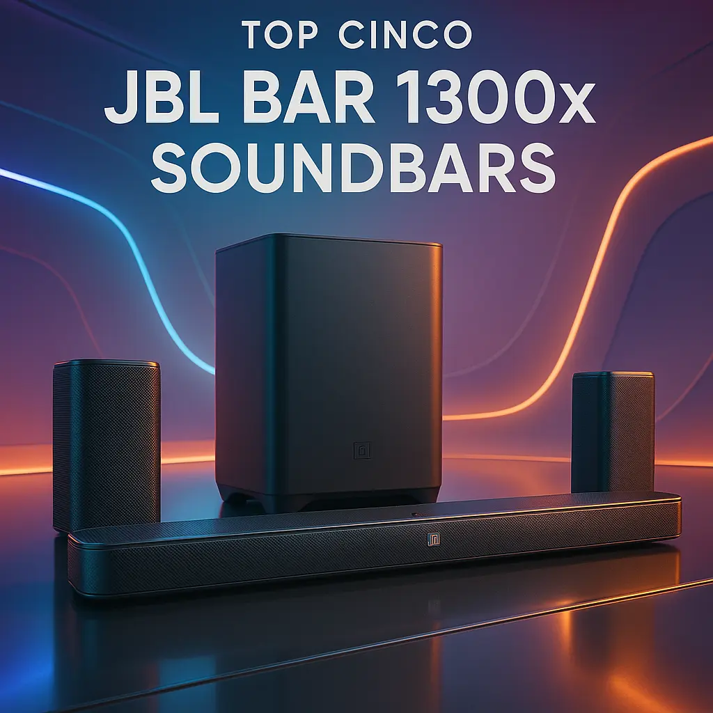 Top Cinco soundbar JBL bar 1300x