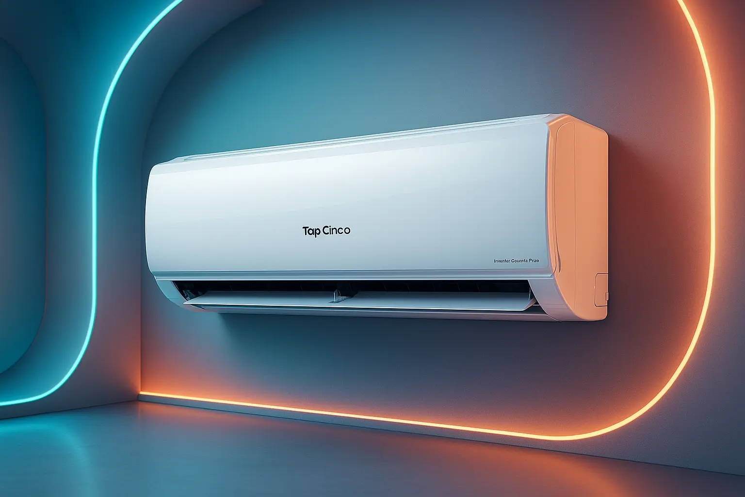 Top Cinco split 18000 btus inverter quente frio