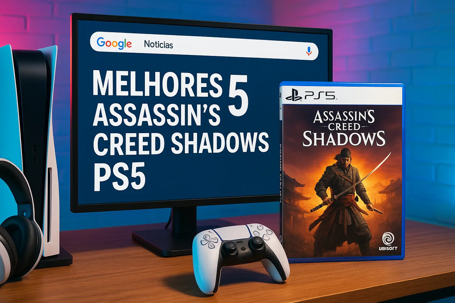 Melhores 5 Assassin’s Creed Shadow PS5
