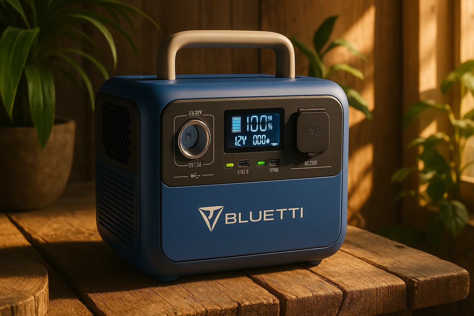 BLUETTI AC50B: Energia Portátil e Confiável para Todas as Situações