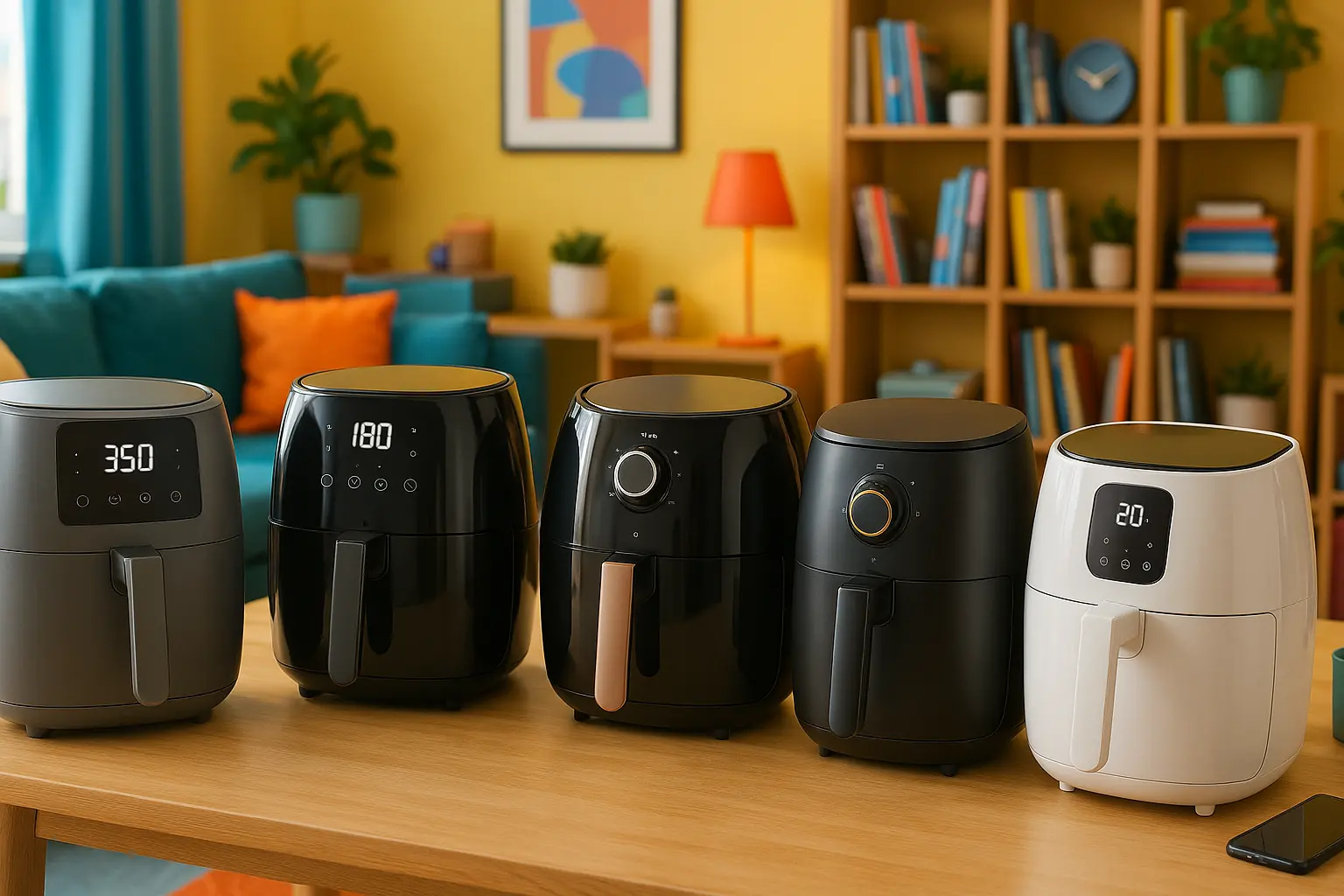 Cinco Principais Modelos de air fryer kitchen