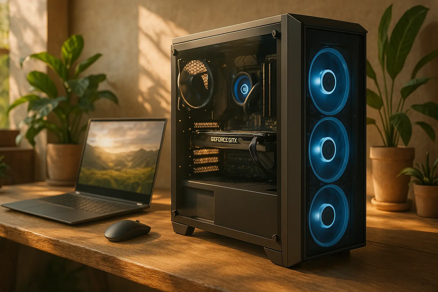 Pc Gamer Intel i7 + 32GB RAM + GTX 1660: Potência e Versatilidade