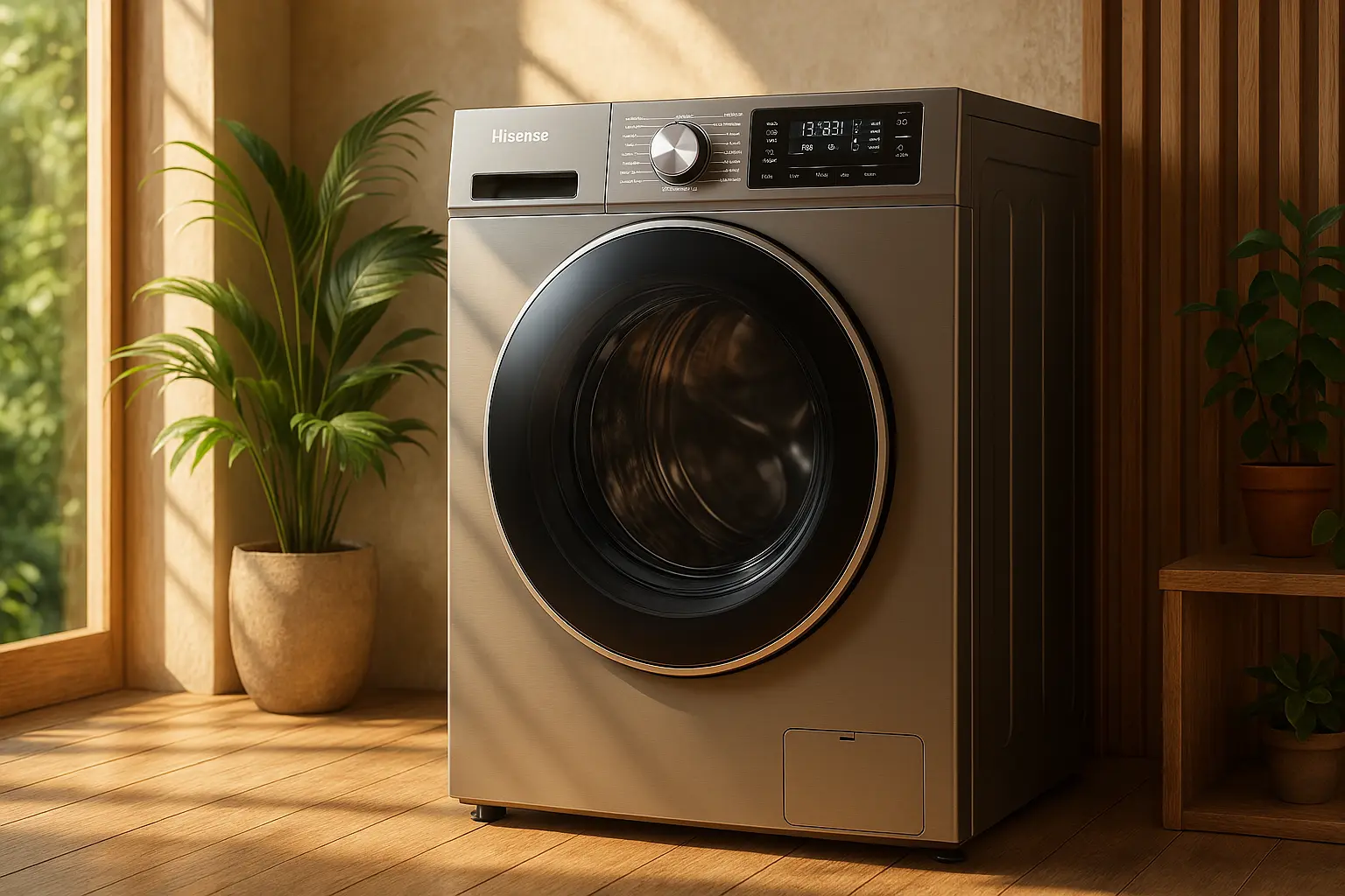 Lava e Seca Hisense 13Kg WD13X: Eficiência e Vapor Ativo