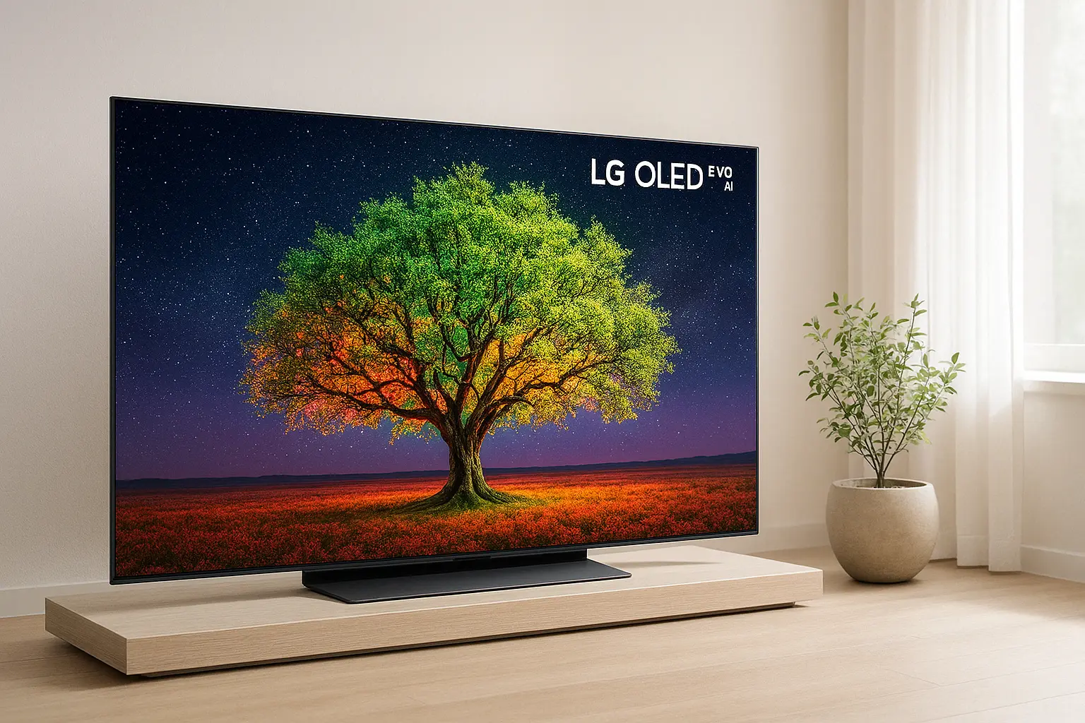Top Cinco smart TV LG OLED EVO AI g4 4k 65