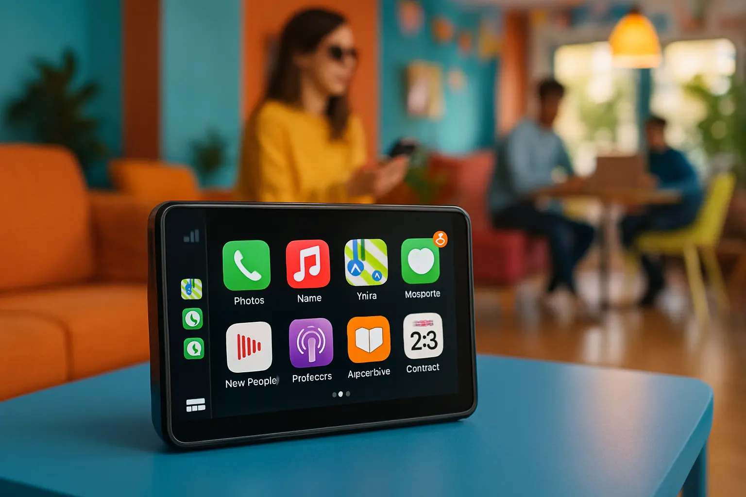 Principais Cinco central multimidia carplay sem fio