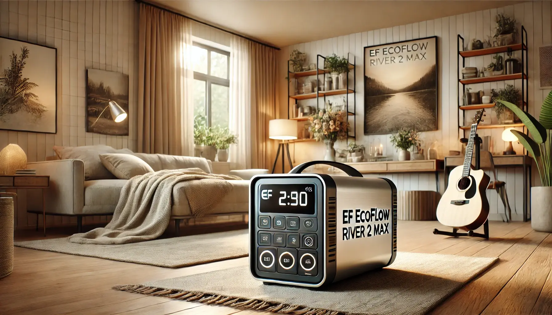 EF ECOFLOW RIVER 2 Max: Estação de Energia Portátil para Aventuras ao Ar Livre