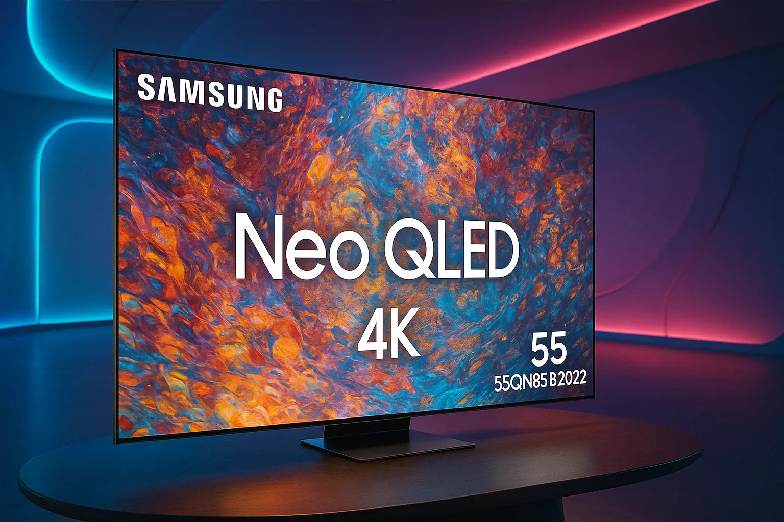 Principais Cinco Samsung smart TV 55 polegadas NEO QLED 4k 55qn85b 2022