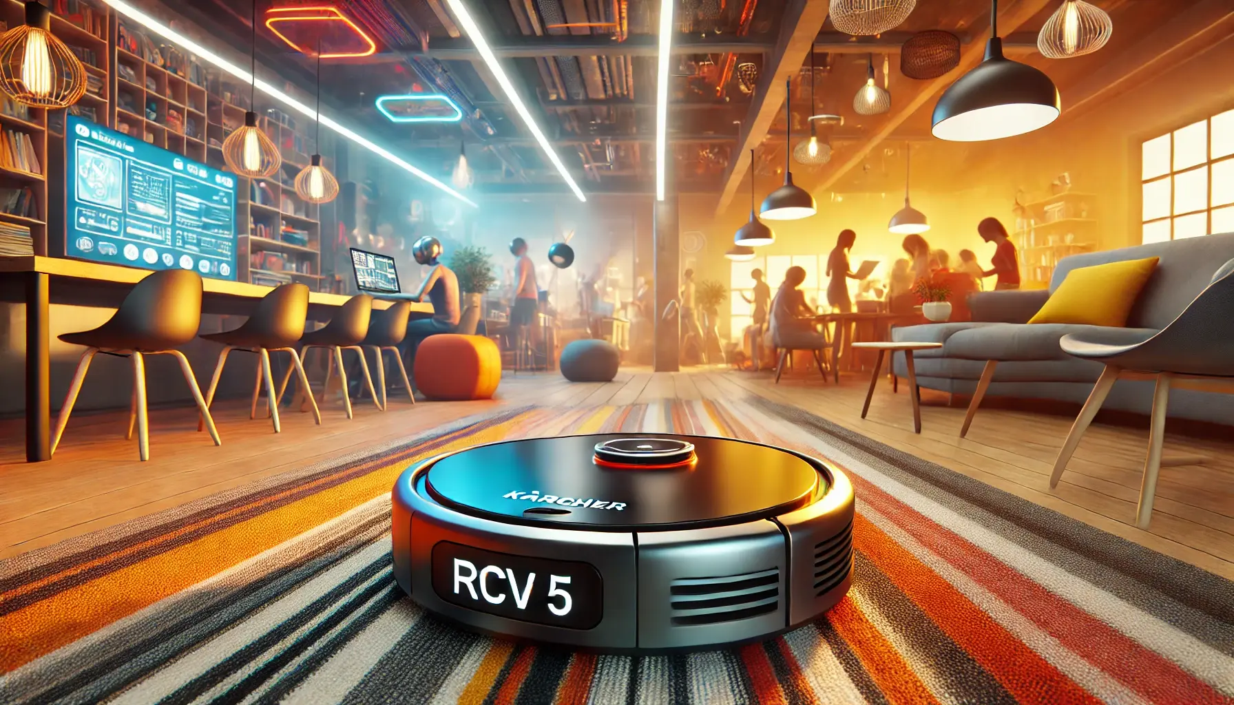 Kärcher Robô Aspirador de Pó RCV 5: Eficiência e Tecnologia em Sua Casa