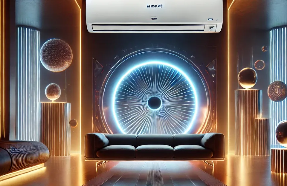 Ar-Condicionado Split Inverter 18000 BTUs Samsung Ultra High Wall Só Frio AR18BVHZCWKNAZ 220V