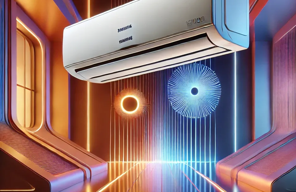 Ar-Condicionado Split Inverter 18000 BTUs Samsung WindFree Connect High Wall Quente e Frio