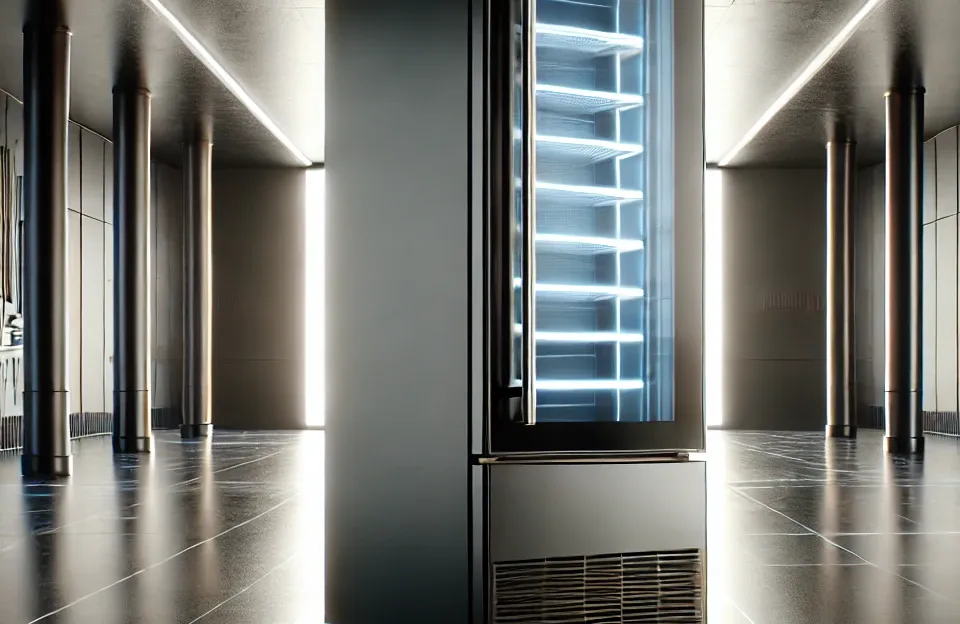 Refrigerador Expositor Vertical Metalfrio All Black 403 Litros - Porta de Vidro Temperado 110v