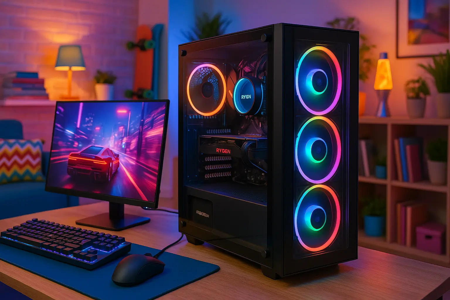 PC Gamer Ryzen 5 8600G: Desempenho Sólido com DDR5 e Radeon 760M